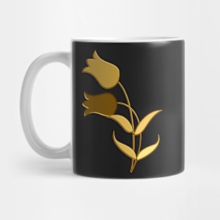 Golden tulips Mug